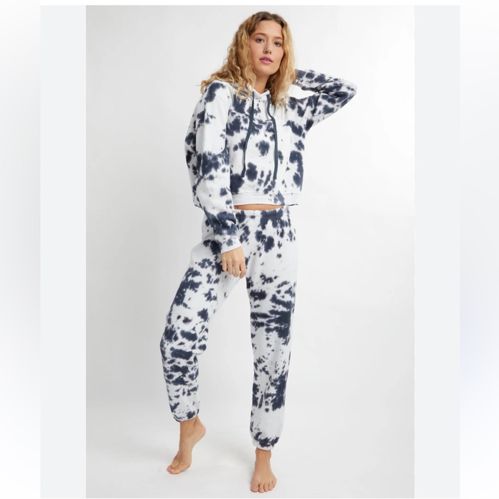 Savvi Kaylee midi hoodie and sweatpants set size small